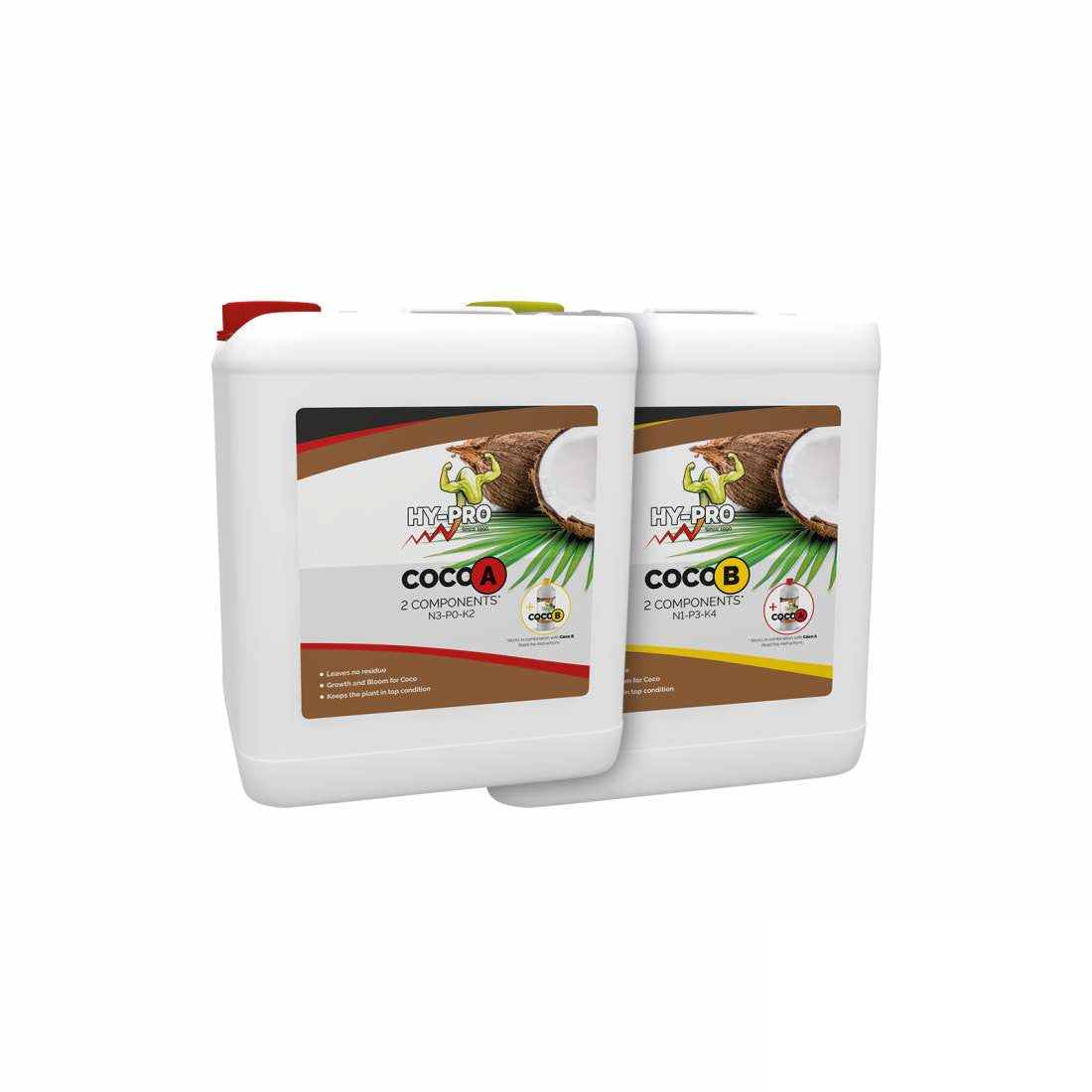 Hy-Pro Coco A+B 1 Liter, 5 Liter – Grow-Max