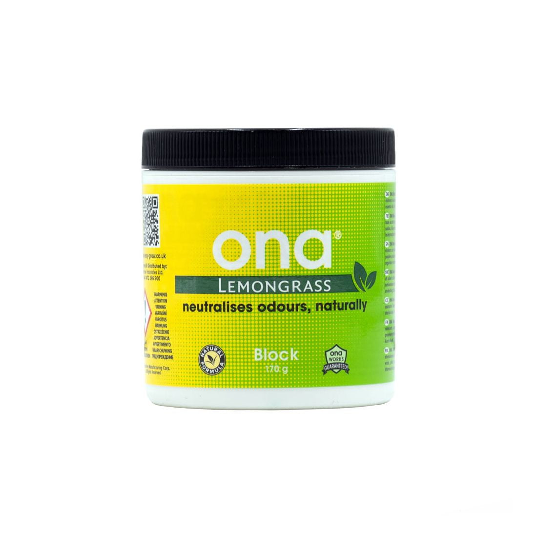 Ona Block 170g Lemongrass
