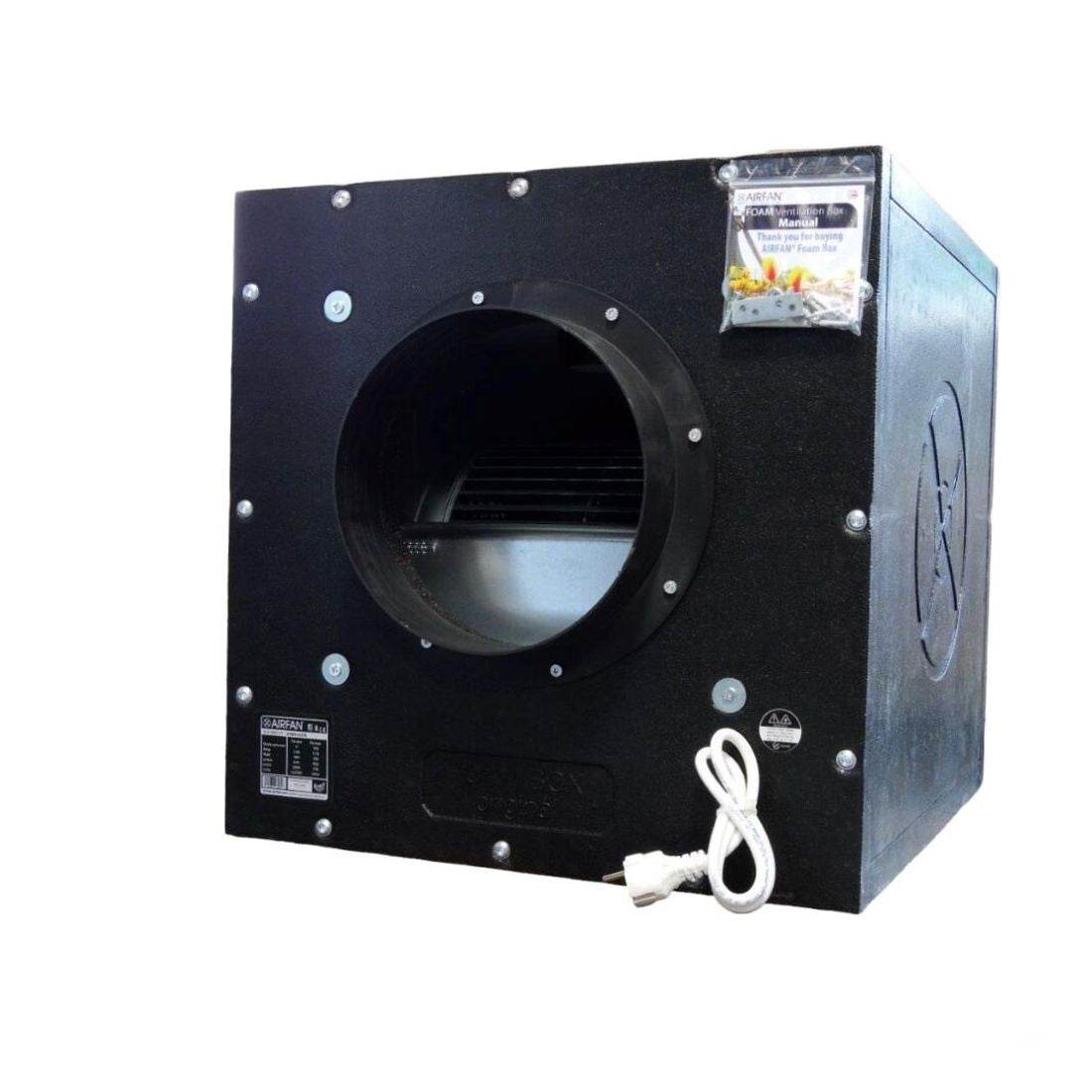 Airfan Foam Box 1500m³ Ø250