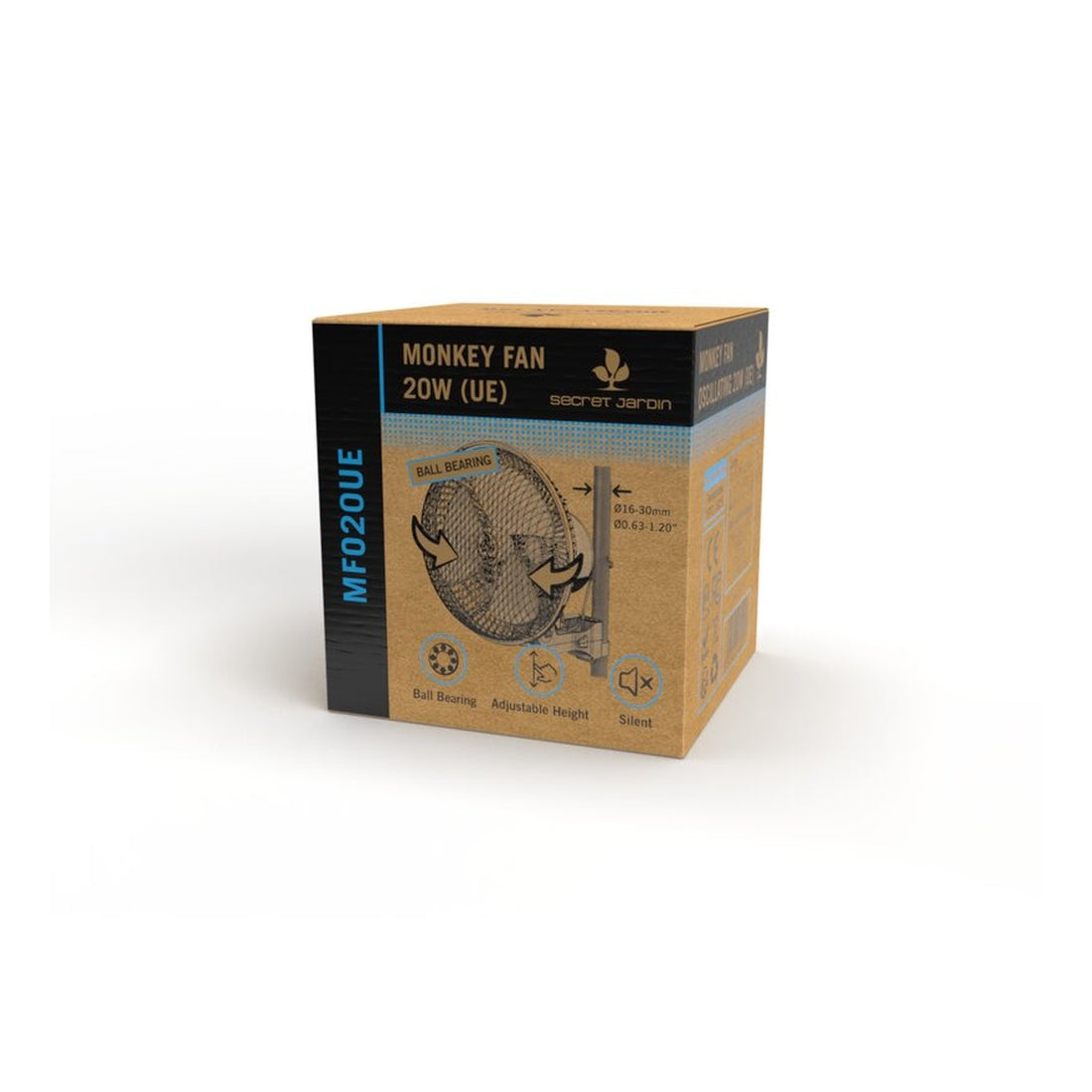 Secret Jardin Monkey Fan oszillierend 17cm 20W