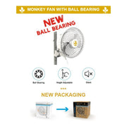 Secret Jardin Monkey Fan oszillierend 17cm 20W