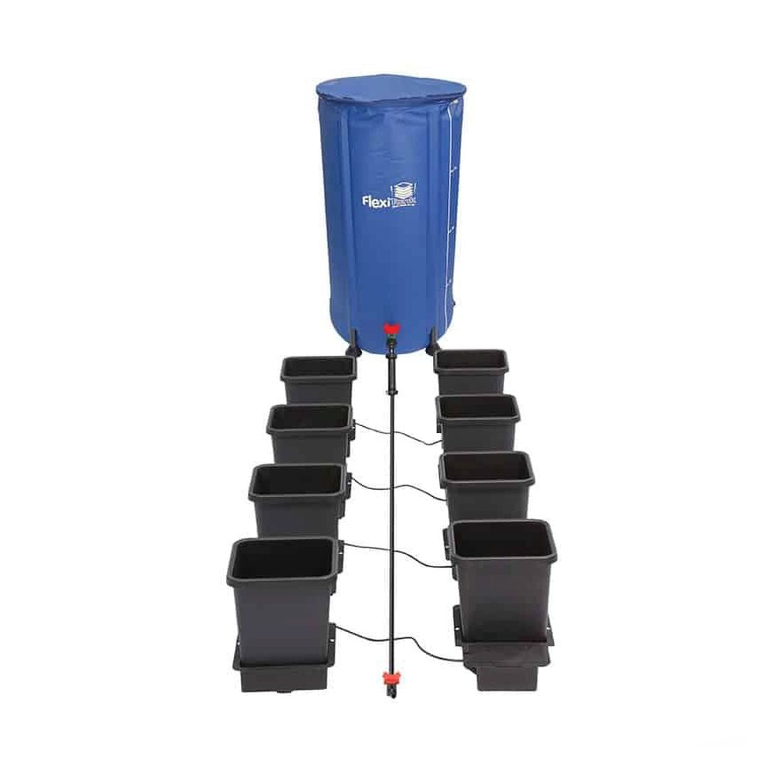 AutoPot 8-Pot-System mit Flexitank 100 Liter