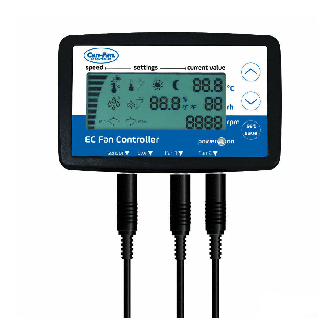 Can EC-Fan Controller LCD