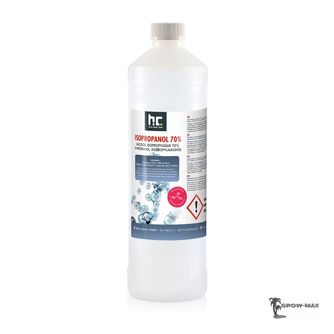 Isopropanol 70% 250ml
