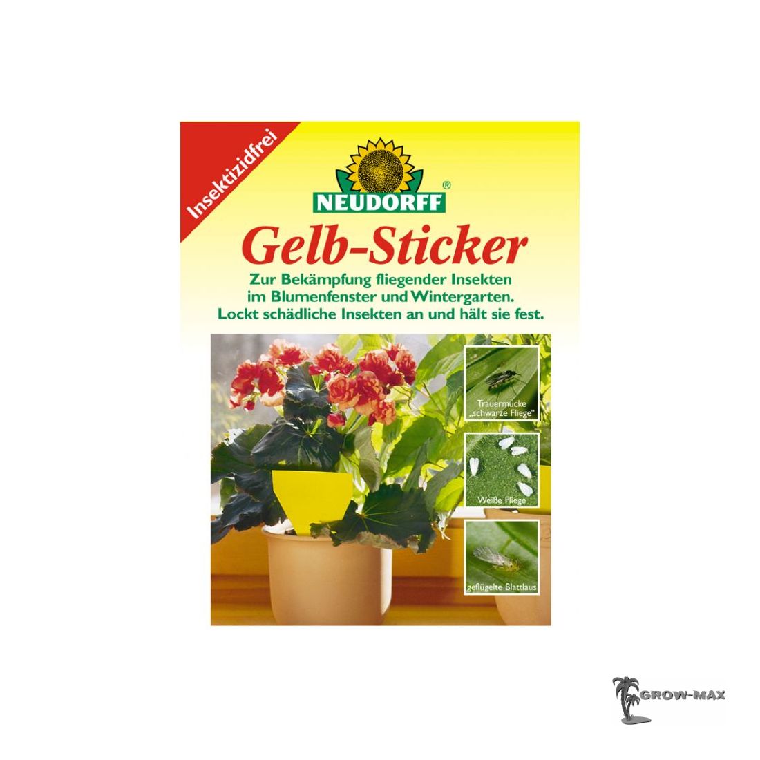 Neudorff Gelbsticker zur Bekämpfung fliegender Schädlinge
