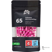 Kailar - Cellulose Aktivkohlefilter - Slim - 65 Stk. pink