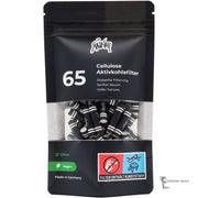 Kailar - Cellulose Aktivkohlefilter - Slim - 65 Stk. schwarz