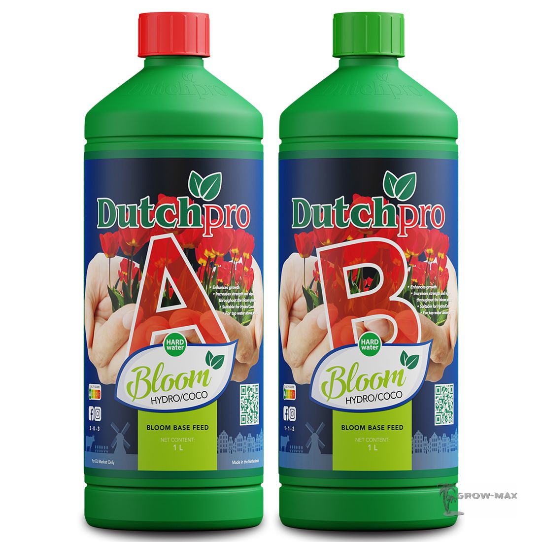 Dutchpro Hydro/Coco Bloom A+B - für hartes Wasser