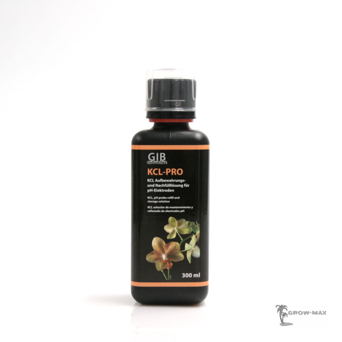 GIB KCL-PRO Aufbewahrungslösung für pH-Elektroden, 300 ml