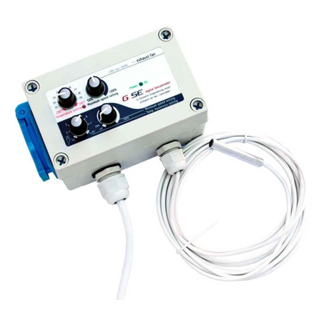 GSE Klima-Controller, Temperatur, Min-Max. Drehzahl und Hysterese