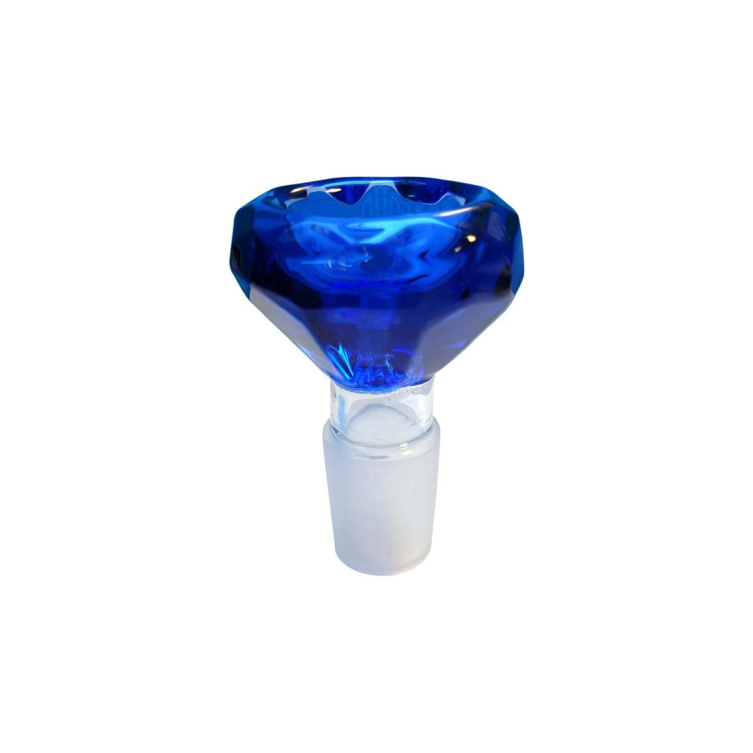 Bongkopf Diamond 14.5 & 18.8 Schliff Blau
