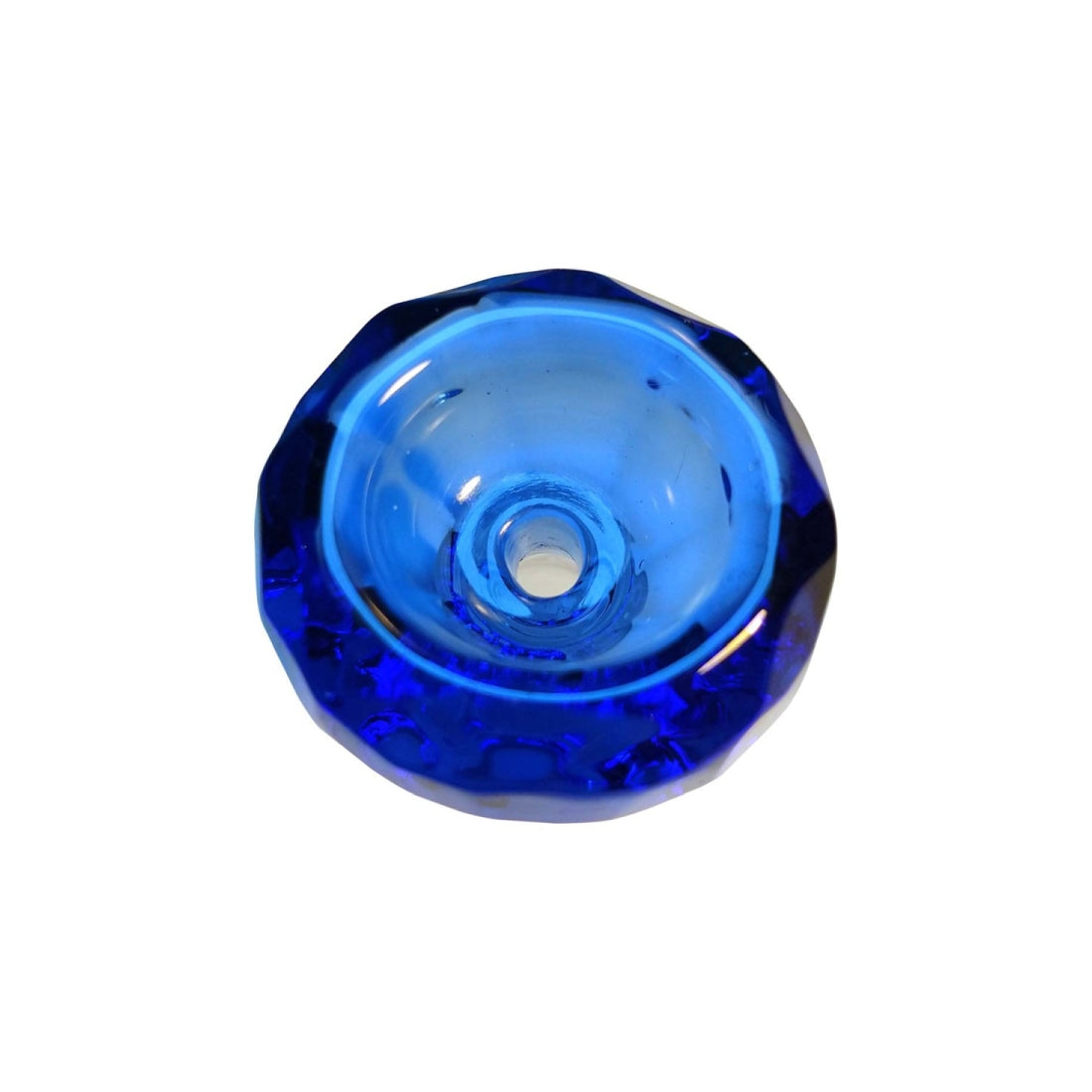 Bongkopf Diamond 14.5 & 18.8 Schliff Blau
