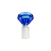 Bongkopf Diamond 14.5 & 18.8 Schliff Blau
