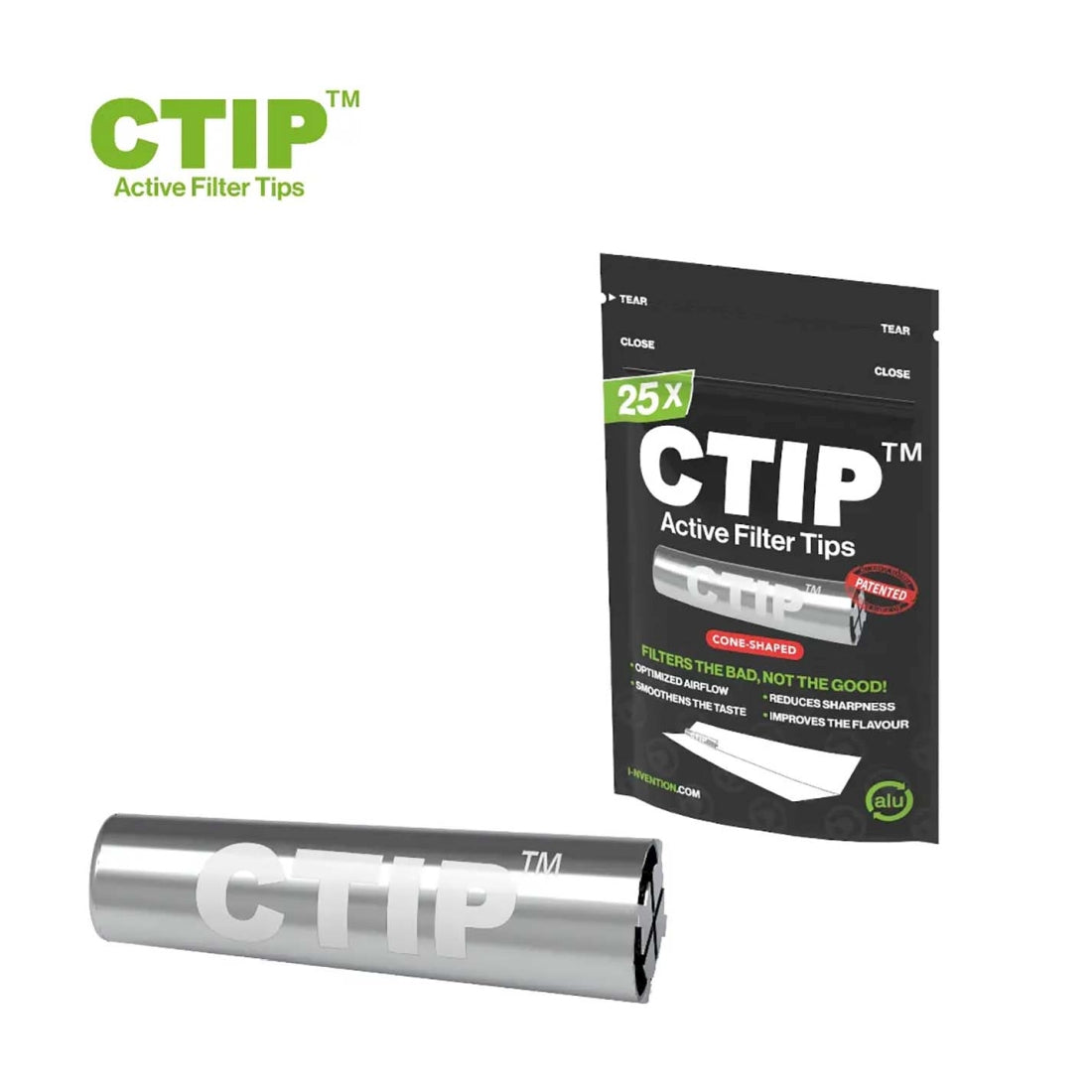 CTIP konische Aktivkohlefilter