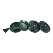 Grinder 4tlg. mit Diamantmuster