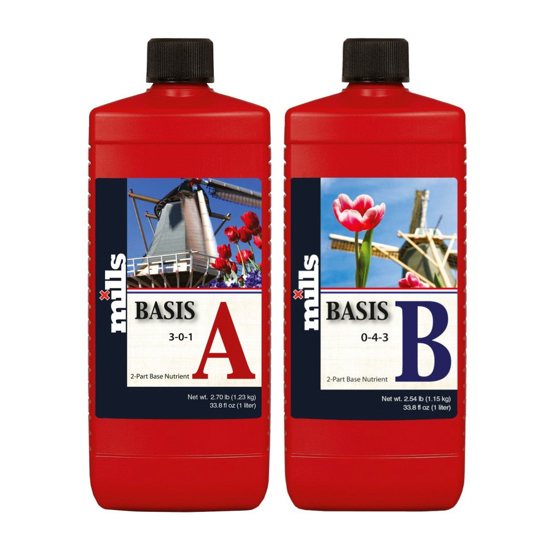 Mills Nutrients Basis A+B - 1 Liter