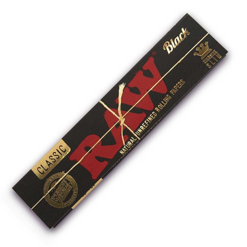 RAW Kingsize Slim Classic Black