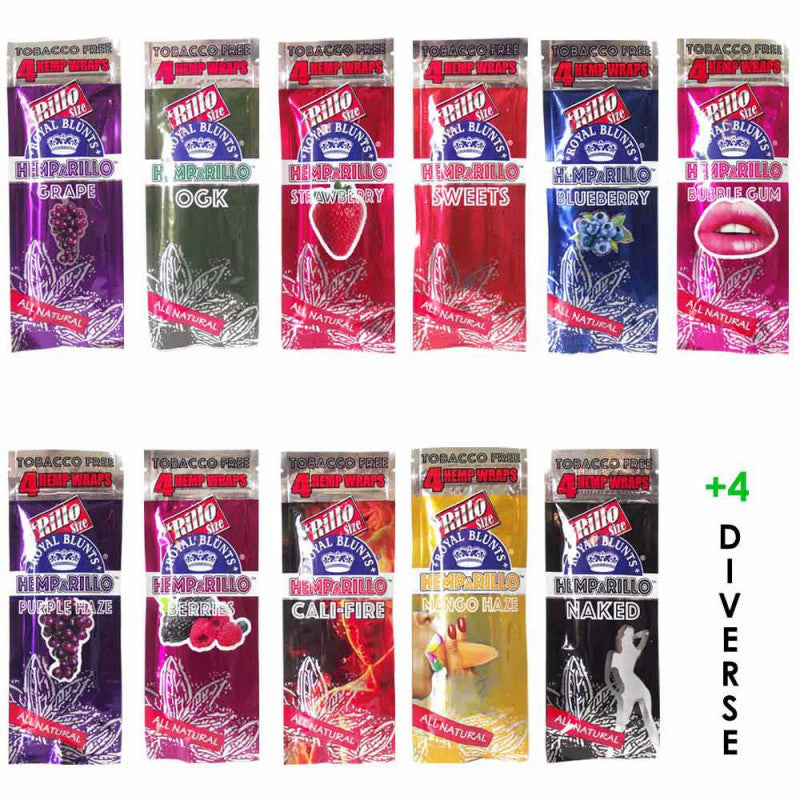 Royal Blunts Hemparillo - Tabakfreie Blunts aus Hanf