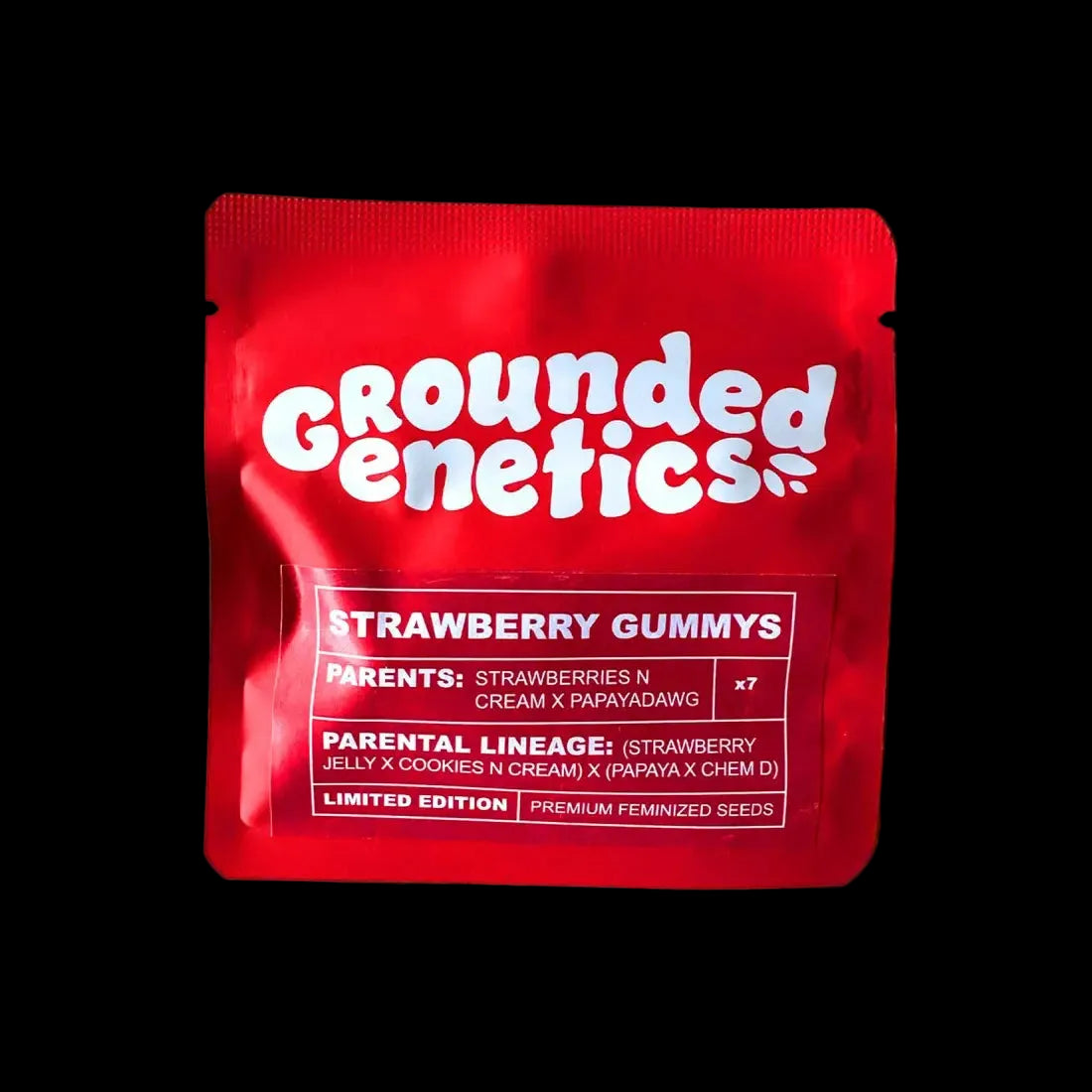 Strawberry Gummies - 7 Samen Grounded Genetics
