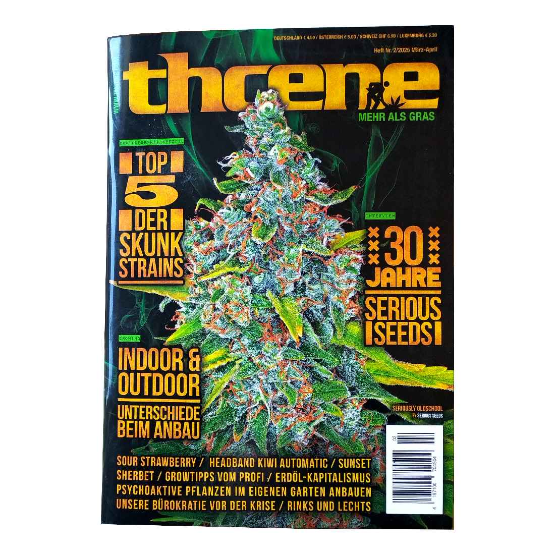thcene Magazin neueste Ausgabe 02/2025