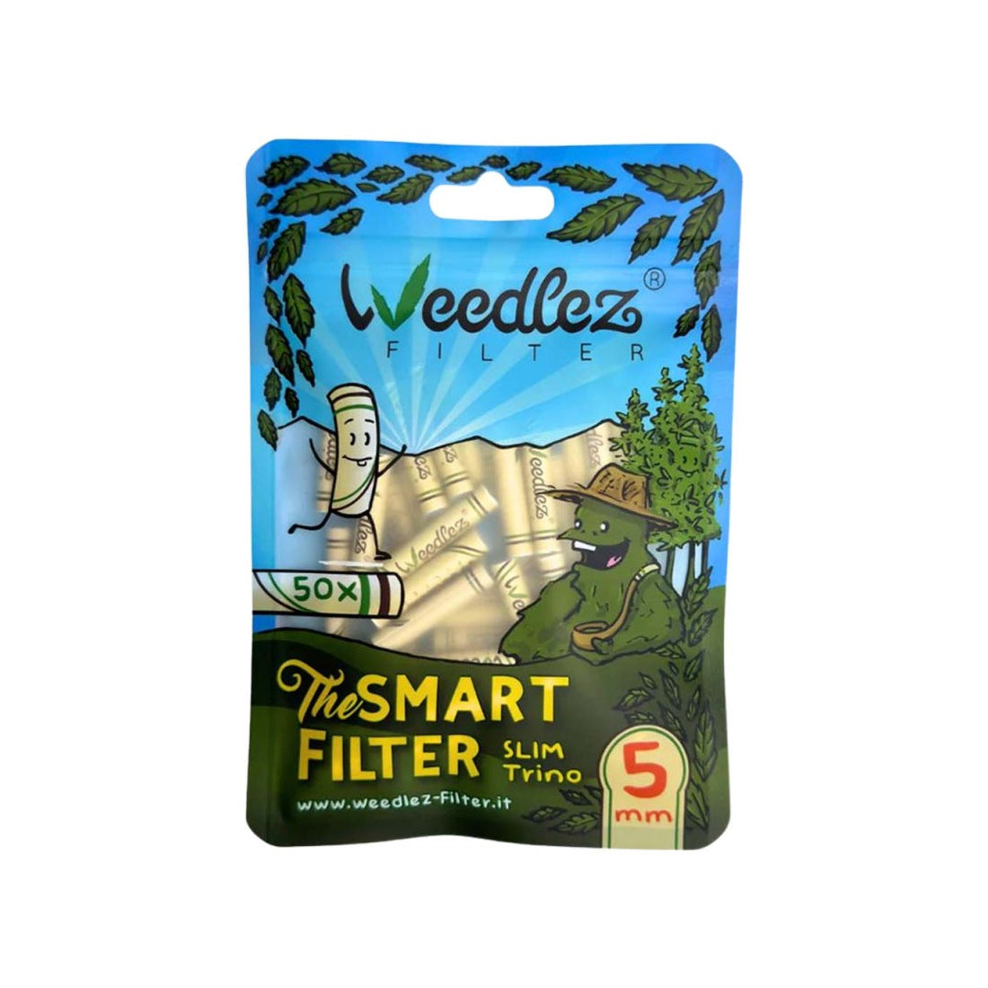 Weedlez Slim Trino 5mm Aktivkohlefilter