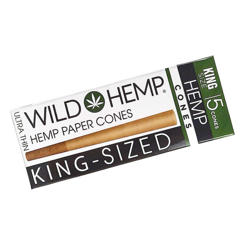 Wild Hemp - Kingsize Cones aus Hanf