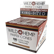 Wild Hemp - Kingsize Cones - ungebleicht