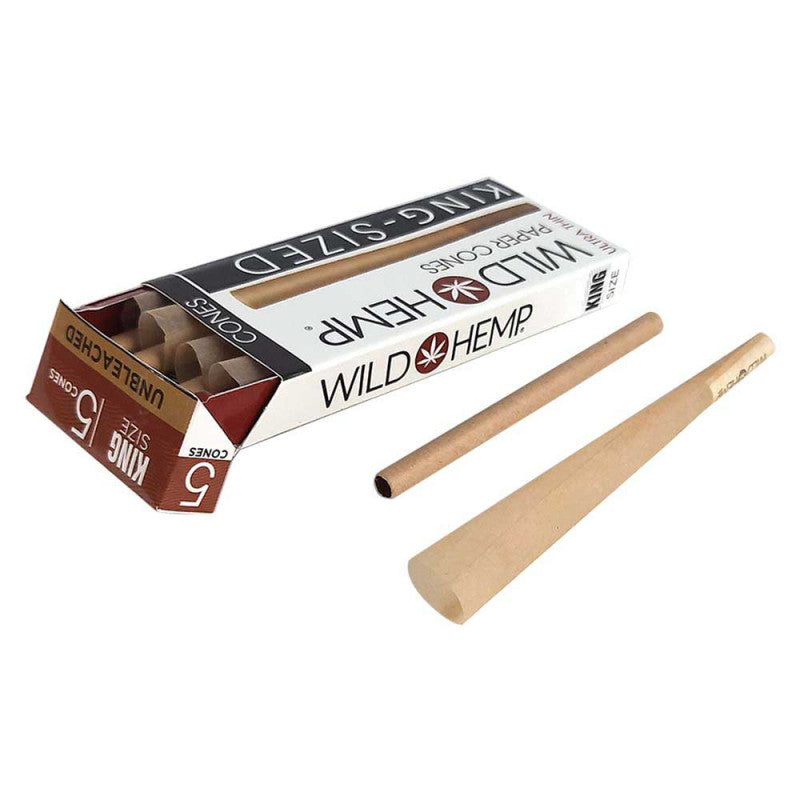 Wild Hemp - Kingsize Cones - ungebleicht