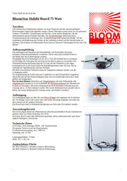 Bloomstar Habibi Board für Wachstum