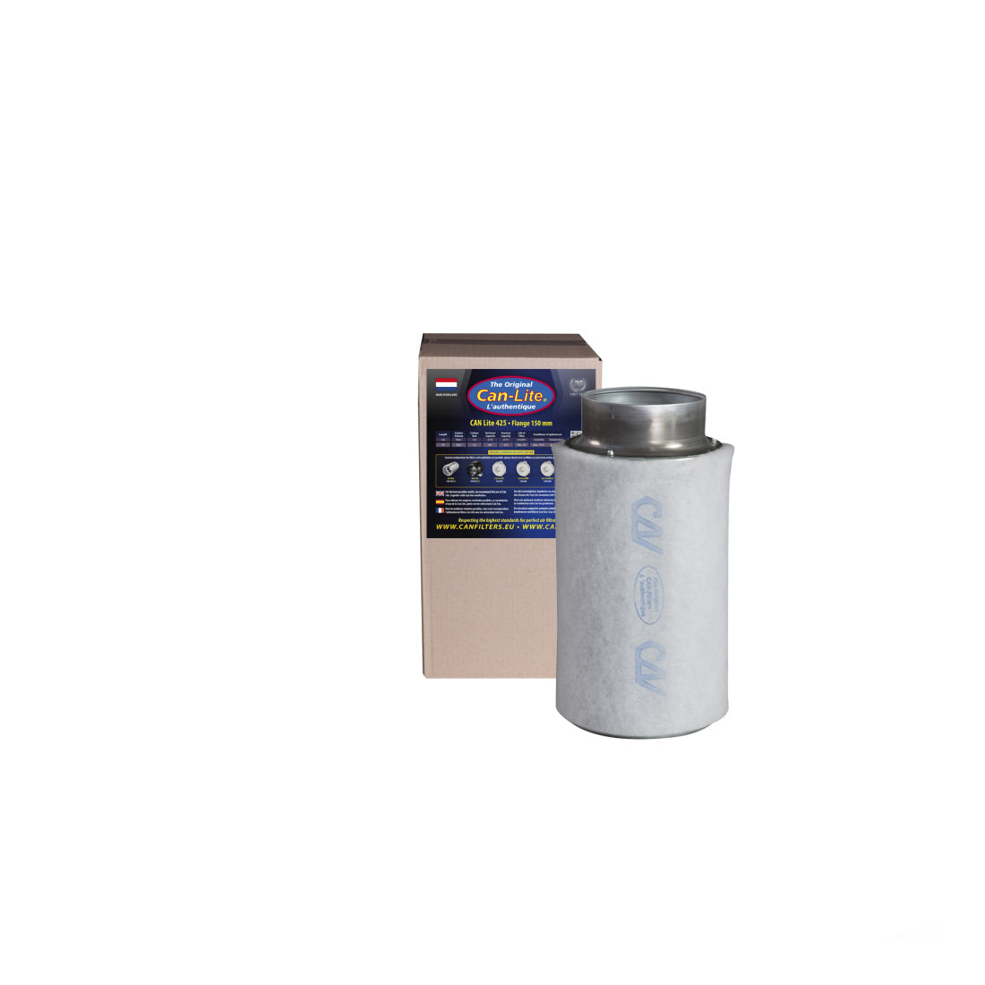 CAN Lite Aktivkohlefilter - 425m³/h Ø125/160mm