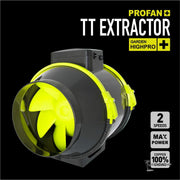 GHP Pro Fan TTMAX 125 - 280m3/h