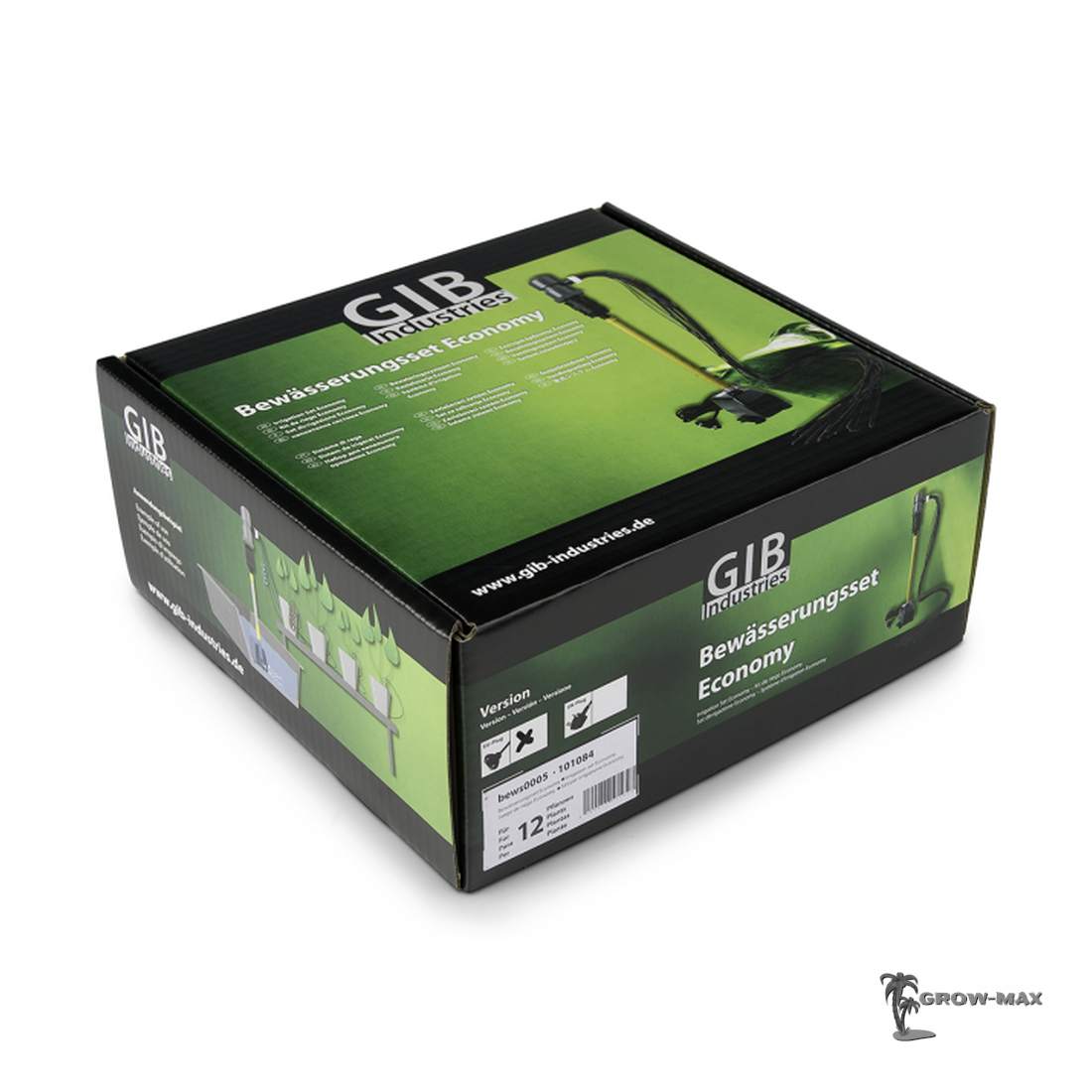 GIB Bewässerungs-Set für 12 Pflanzen