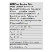 HOMEbox Datenblatt