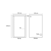 HOMEbox q120 Plus - Abmessungen