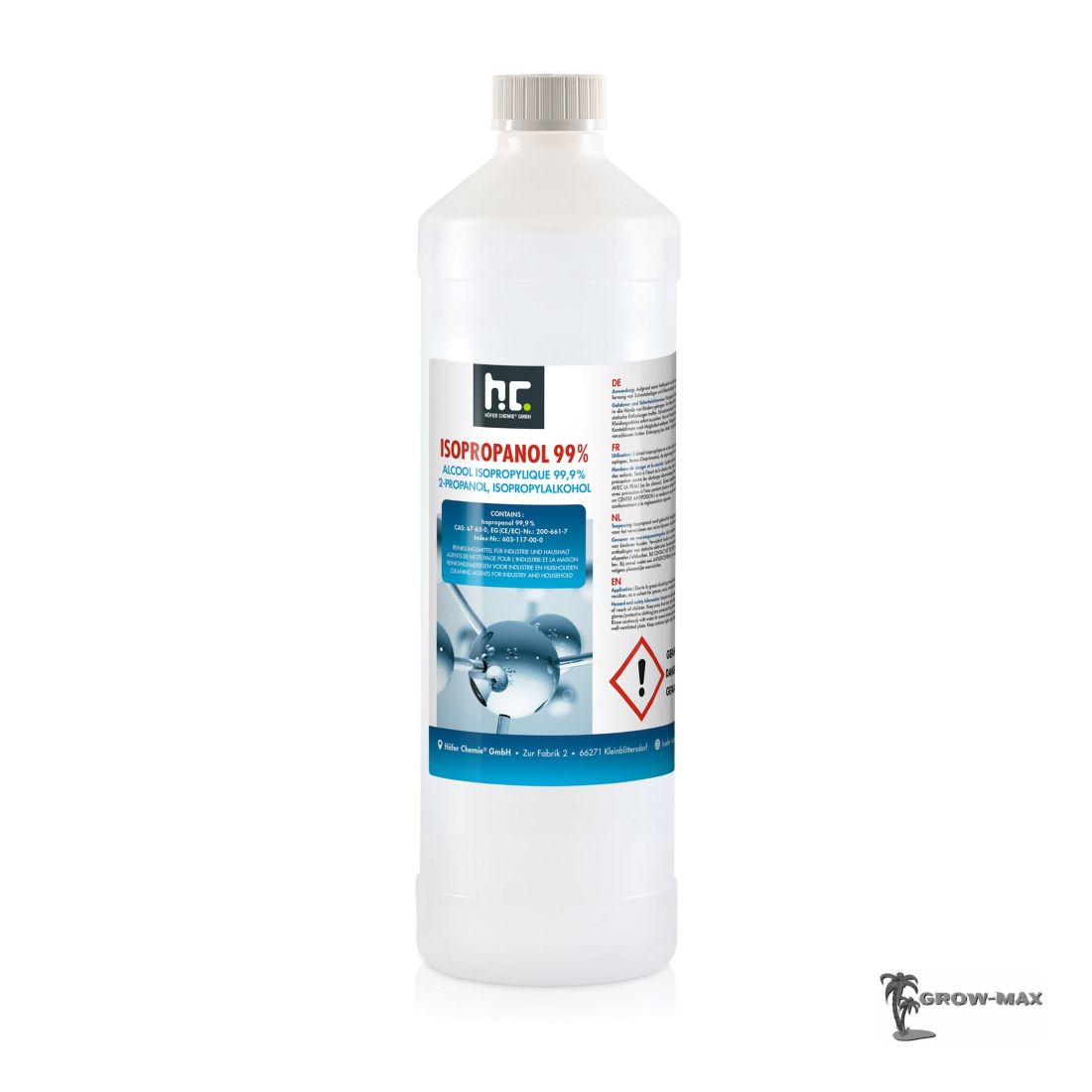Isopropanol 99% 1 Liter