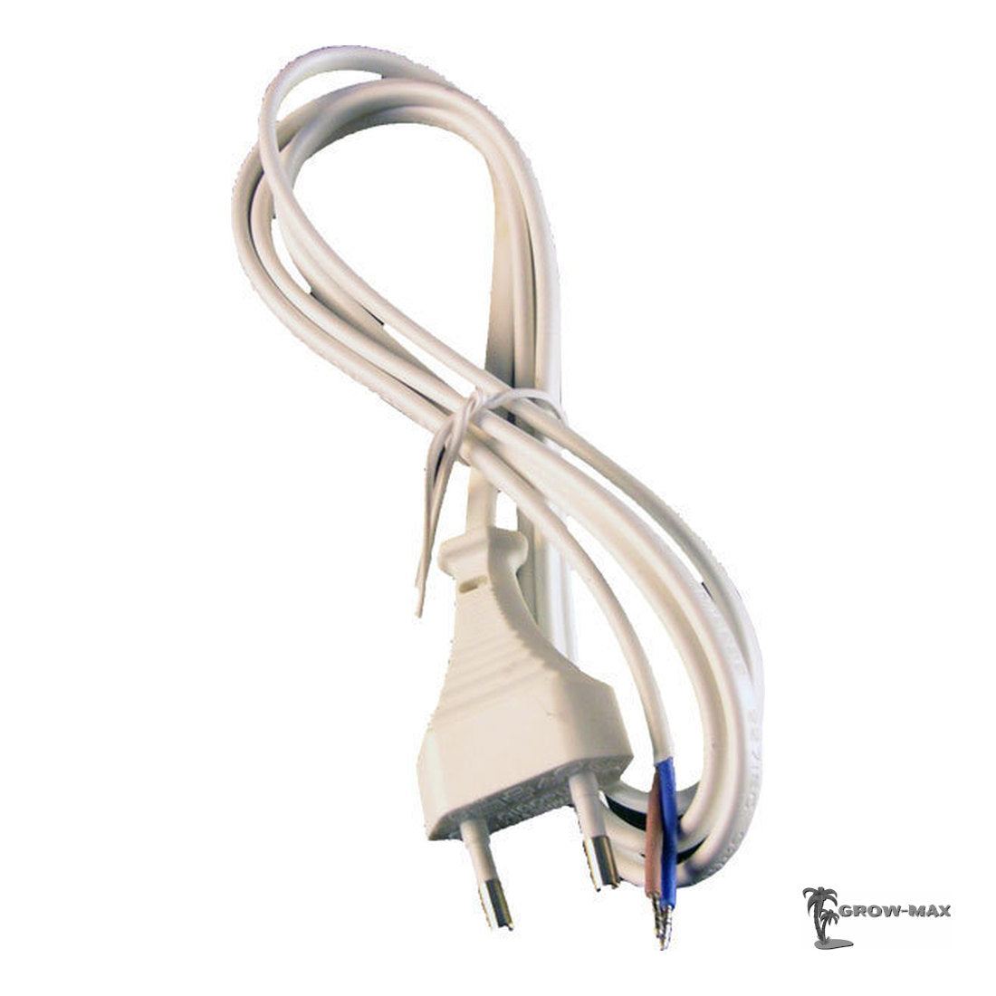 Netzstecker mit Stromkabel 2-polig 0,75mm² - 1,5 Meter