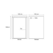 HOMEbox Ambient Q120 120x120x220cm