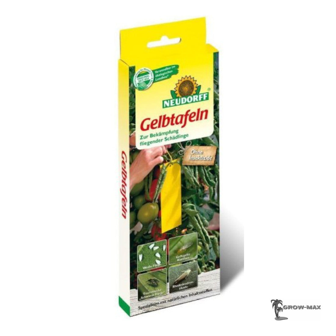 Neudorff Gelbtafeln - Klebfalle gegen fliegende Insekten