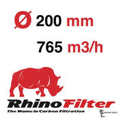 Rhino Pro 765m³/h Ø200mm